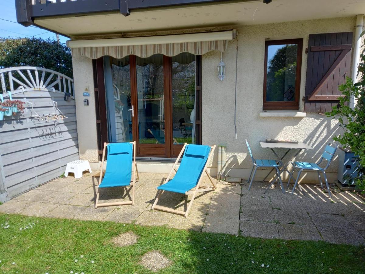 La Petite Marjolaine A 3Min A Pied De La Plage Lägenhet Merville-Franceville-Plage Exteriör bild